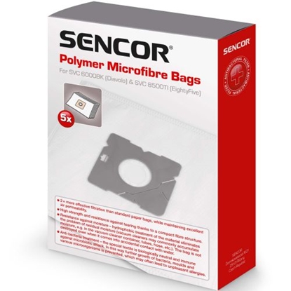 Изображение Sencor SVC 60/85/93 Microfibre bags 5pcs