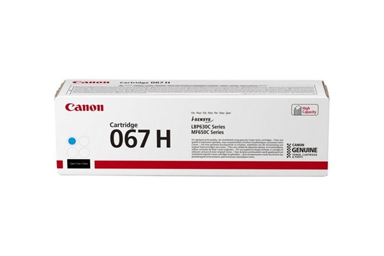 Picture of Canon Toner Cartridge 067 H C cyan