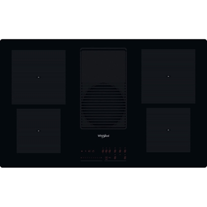 Picture of Whirlpool WVH 92 K/1 hob Black Built-in 80.4 cm Zone induction hob 4 zone(s)