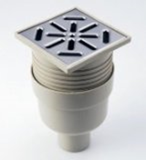 Picture of Horizontāls traps ar nerūsējošo resti Dn50