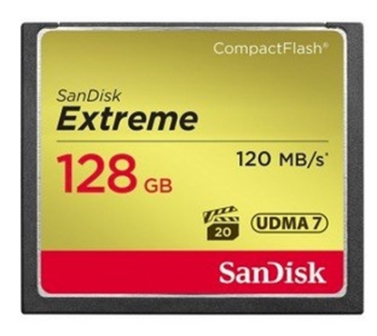 Attēls no SanDisk CF Extreme 128GB CompactFlash