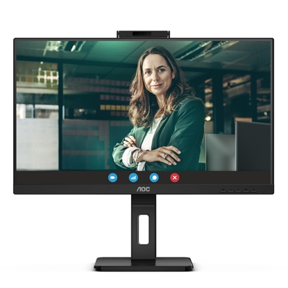Picture of AOC 24P3CW computer monitor 60.5 cm (23.8") 1920 x 1080 pixels Full HD LED Black