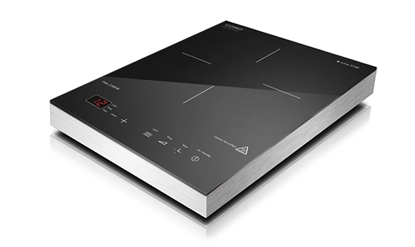 Attēls no Caso Free standing table hob 02225 Number of burners/cooking zones 1, Sensor-Touch, Aluminium, Induction