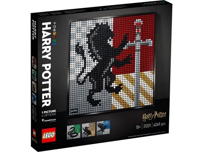 Picture of LEGO Art Harry Potter Herby Hogwartu (31201)
