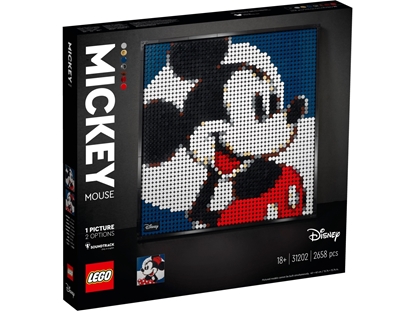 Picture of LEGO Art Disney's Mickey Mouse (31202)