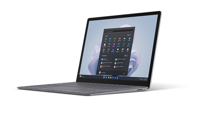 Picture of Microsoft Surface Laptop 5 i7-1265U Notebook 34.3 cm (13.5") Touchscreen Intel® Core™ i7 16 GB LPDDR5x-SDRAM 512 GB SSD Wi-Fi 6 (802.11ax) Windows 11 Pro Platinum