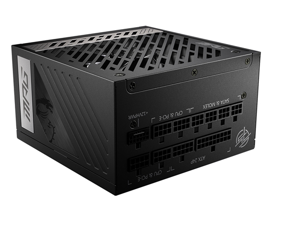 Picture of MSI MPG A1000G PCIE5 power supply unit 1000 W 20+4 pin ATX ATX Black