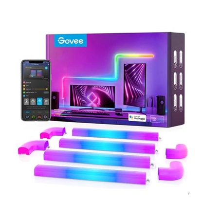 Изображение Govee B6062 Glide Wall RGBIC LED Smart Light Bluetooth / Wi-Fi / 8+4 pcs