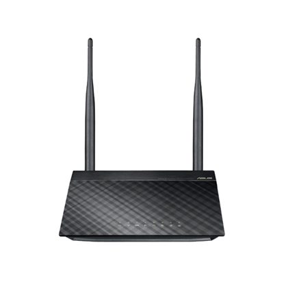 Picture of ASUS RT-N12E C1 N300 wireless router Fast Ethernet Single-band (2.4 GHz) Black, Metallic
