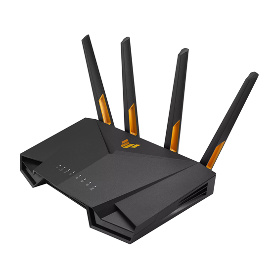 Изображение ASUS TUF-AX4200 wireless router Gigabit Ethernet Dual-band (2.4 GHz / 5 GHz) Black