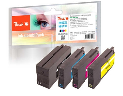 Picture of Peach PI300-538 ink cartridge Black, Cyan, Magenta, Yellow