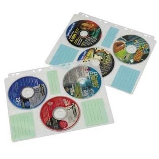 Изображение 1x10 Hama CD Index Sleeves 49835