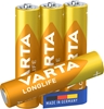 Изображение 1x4 Varta Longlife Micro AAA LR 03