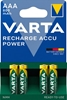 Picture of 1x4 Varta Rechargeable Accu AAA Ready2Use NiMH 800 mAH Micro