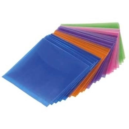 Picture of 1x50 Hama CD/DVD           51067 Protective Sleeves coloured