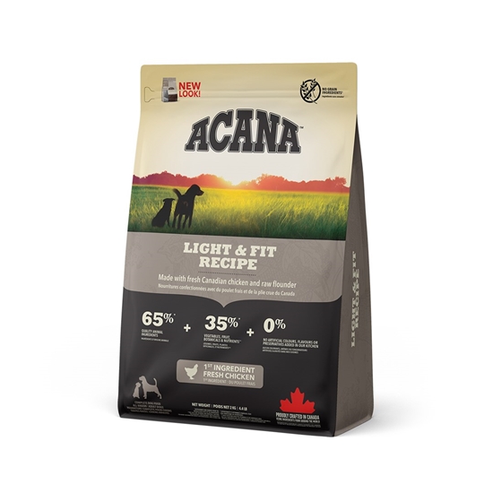 Picture of Acana Heritage Adult Light & Fit Dog 2kg