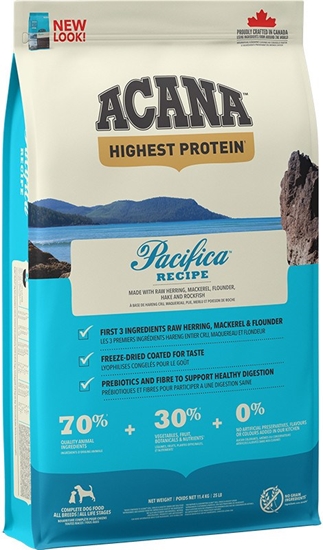 Picture of ACANA Highest Protein Pacifica - dry dog food - 11.4 kg