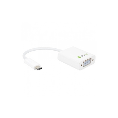 Attēls no Adapter USB Techly USB-C - VGA Biay  (020423)