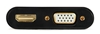 Изображение Adapteris Gembird HDMI Male - HDMI Female + VGA female + Audio Cable Black