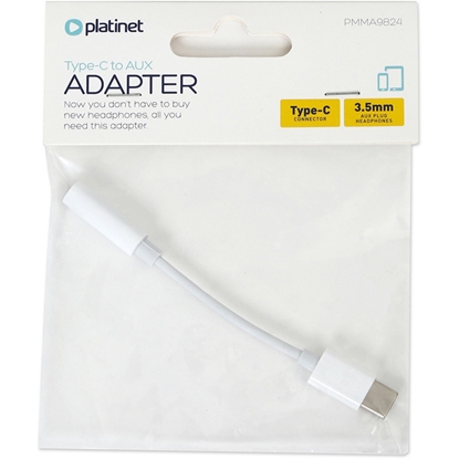 Изображение Adapteris Platinet USB-C - 3.5mm (45644)