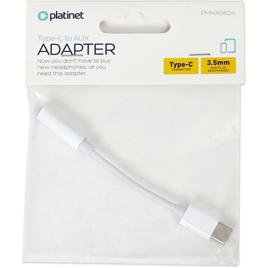 Picture of Adapteris Platinet USB-C - 3.5mm (45644)