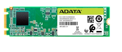 Attēls no ADATA Ultimate SU650 M.2 240 GB M.2 2280 3D TLC