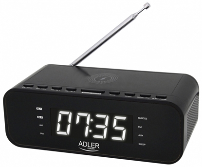 Attēls no ADLER AD 1192b radio alarm clock black