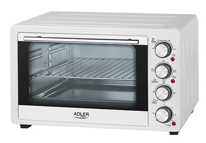 Attēls no Adler AD6001 toaster oven 35 L White Grill 1500 W