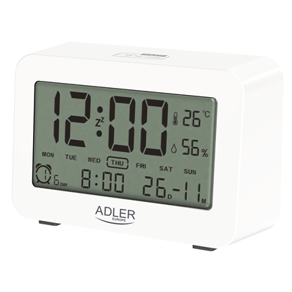 Picture of Adler Alarm Clock AD 1196w White, Alarm function