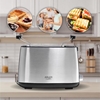 Изображение Adler | AD 3214 | Toaster | Power 750 W | Number of slots 2 | Housing material Stainless steel | Silver