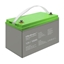 Picture of QOLTEC 53077 Deep Cycle Gel Battery 12V