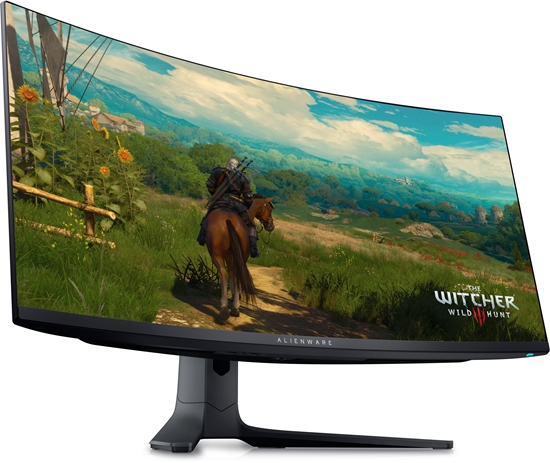 Picture of Alienware AW3423DWF computer monitor 86.8 cm (34.2") 3440 x 1440 pixels UltraWide Quad HD OLED Black