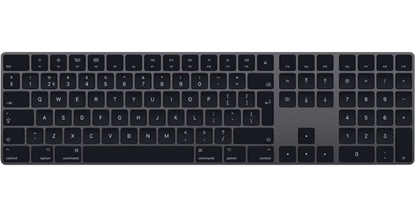 Picture of Apple Magic Keyboard with Numeric Keypad Black (lietots, stāvoklis B)
