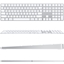 Изображение Apple Magic Keyboard with Numeric Keypad White (lietots, stāvoklis B)