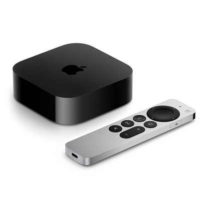 Изображение Apple TV 4K Black, Silver 4K Ultra HD 64 GB Wi-Fi