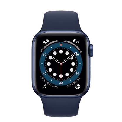 Attēls no Apple Watch Series 6 40mm Aluminium GPS Blue (lietots, stāvoklis C)