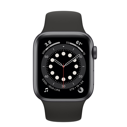 Attēls no Apple Watch Series 6 40mm Aluminium GPS+Cellular Space Gray (lietots, stāvoklis B)
