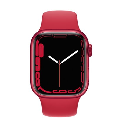 Picture of Apple Watch Series 7 41mm Aluminium GPS Red (lietots, stāvoklis B)
