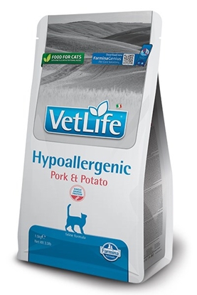 Attēls no FARMINA VET Life Hypoallergenic Feline Pork & Potato - dry cat food - 1.5 kg