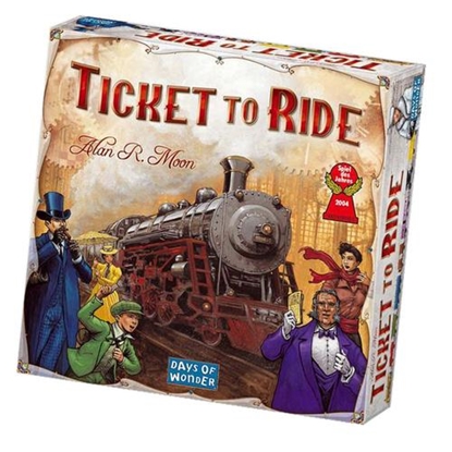 Attēls no Asmodee Ticket to Ride Board game Travel/adventure