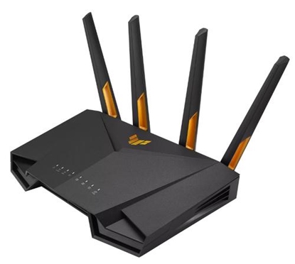 Attēls no ASUS TUF-AX4200 wireless router Gigabit Ethernet Dual-band (2.4 GHz / 5 GHz) Black