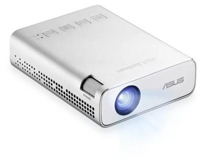 Picture of ASUS ZenBeam E1R data projector Standard throw projector 200 ANSI lumens LED WVGA (854x480) Silver