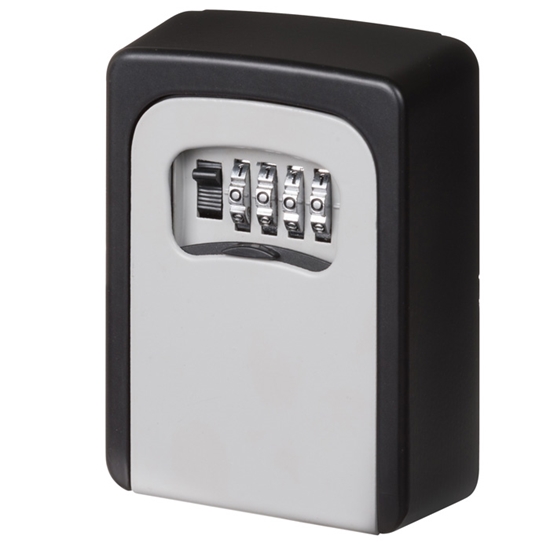 Picture of Atslēgu kaste ar kodu atsl. 40x90x115 melna/pelēka