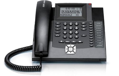 Picture of Auerswald COMfortel 600 Analog telephone Caller ID Black
