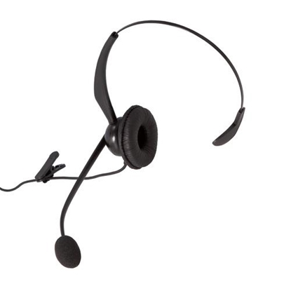 Picture of Auerswald COMfortel H-200 Headset Wired Head-band Office/Call center USB Type-A Black