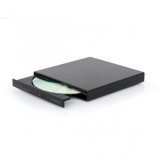 Picture of Ārējais diskdzinis Gembird External USB DVD drive Black
