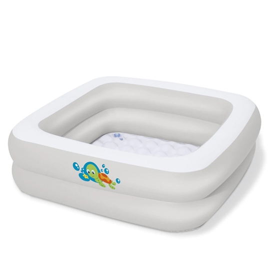 Изображение Baseins piepūš.86x86x25cm balts