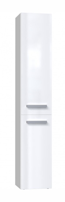 Picture of Bathroom cabinet NEL IV 31x30x174 cm, white, glossy