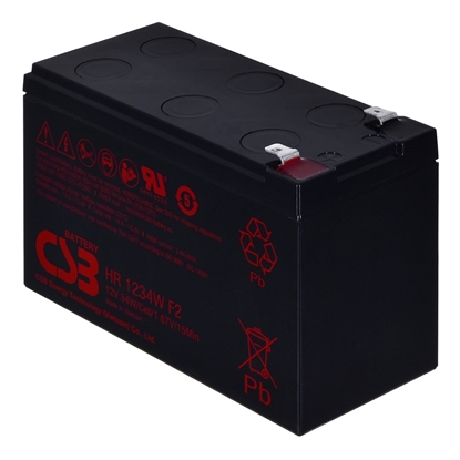 Picture of Battery HR1234WF2 CSB 9Ah 12V