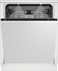 Изображение BEKO Built-In Dishwasher BDIN38650C, Energy class B, Width 60 cm, SelfDry, CornerIntense, 8 programs, Inverter motor, Third drawer